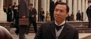 Wu Chow in conversation with his partner in crime, Lord Nelson Rathbone