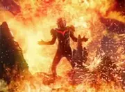 Dark Zagi destroying the Visitors' planet.