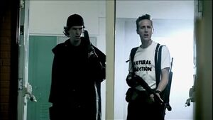 Eric: "Fine! I'll start shooting anyway!"