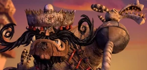 Chakal's angry glare,after María hit him.