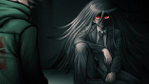 Izuru Kamukura with Nagito Komaeda.