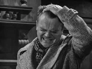 Cody suffering one of his headaches.