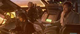 Despite this, Skywalker, in order to avoid adding to the already massive damage Coruscant had already sustained from the fighting, successfully crash-landed the ship on a long, seldomly-used landing platform.