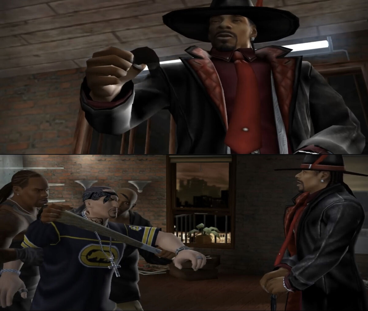 Def Jam: Fight Forever. Lol, PC mods of Crow & Crack (Snoop Dogg