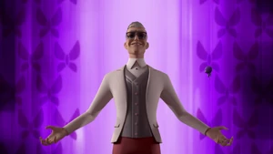 Gabriel begins his transformation into Hawk Moth.