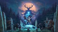 Hircine overseeing a Great Hunt