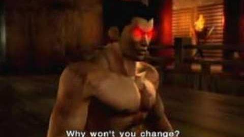 Kazuya's Tekken 4 ending.