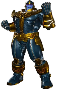 Thanos in Marvel vs. Capcom: Infinite.