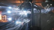The Warden finishes absorbing The two crews life force essences violently as The skull in a chained cage while it screams.