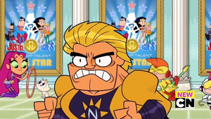 Nuclear Man in Teen Titans Go!