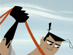 Aku's infection possesses Jack