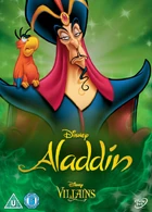 Jafar on the Disney Villains DVD release cover.