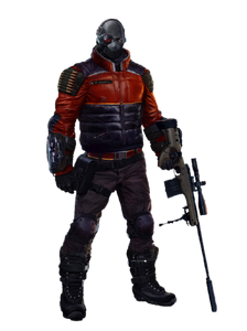 Deadshot in Arkham Origins.