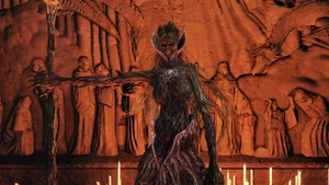 Elana grabs Wrathful Axe.png (3.09 MB) Elana preparing for battle.