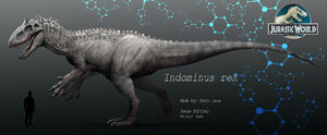 Jurassic world indominus rex by manusaurio-d8eojdj