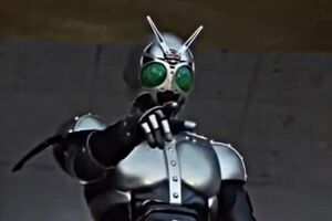 Shadow Moon as he appears in Super Hero Taisen Z.