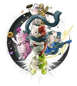 The Monokumarz Monokubs Illustration.png (228 KB) Monokid with the other Monokuma Kubs.