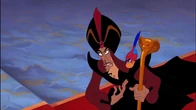 The next day, Jafar is reprimanded by the Sultan for carrying out a sentence without his permission.