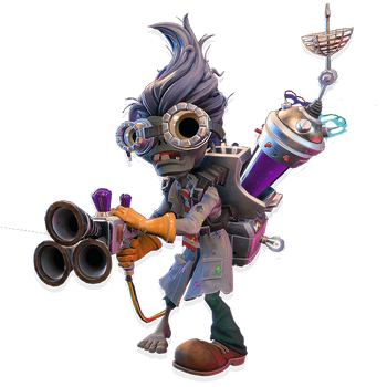 Plants Vs. Zombies: Garden Warfare 2 Plants Vs. Zombies 2: It's About Time  Scientist PNG - concept art, plants v…