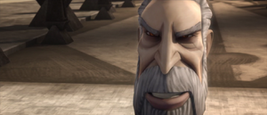 Count Dooku smiles and agrees with the Clan Mother that he shall.