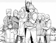 Doma with his children.