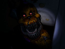 FnaF4 - Nightmare Fredbear  Nightmare, Fnaf, Five nights at freddy's