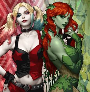 Harley Quinn and Poison Ivy Vol 1 1 Textless Variant