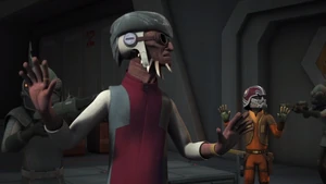 Hondo captured by Azmorigan.