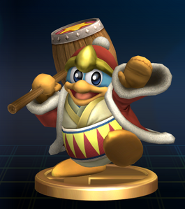 King Dedede's Trophee in Super Smash Bros. Brawl.