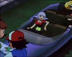 Oakley meeting and taunting Ash as he frees Latias.