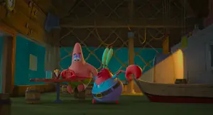 "Patrick, how'd you get in here?! We're closed!"