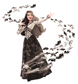 Princess Ivy with butterflies