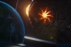 Unicron, as he appears in Transformers: Rise of the Beasts.