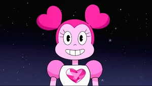 Spinel waiting for Pink Diamond.