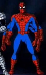 Alternate universe Spider-Man with six arms.