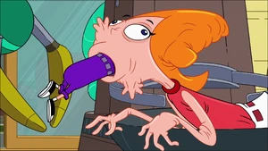 Buford eats Ferb.