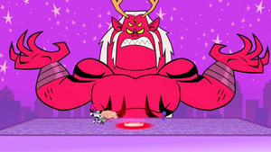 Big Trigon wants to destroy the Teen Titans.