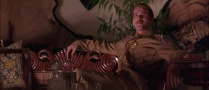 Boone trying to convince Mowgli to take him to Monkey City.