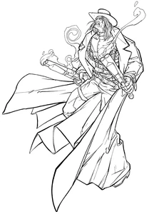 Concept art for Blood 2.