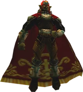 Ganondorf OoT.png (191 KB) Ganondorf during his boss battle in the original version of Ocarina of Time.