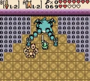  battling Gleeok in the Explorer's Crypt.