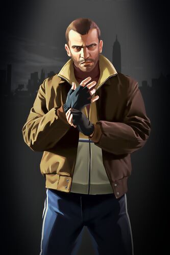 GTA V - Wanted Niko Bellic 
