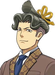 Geiru toneido, a charismatic character from ace attorney game series
