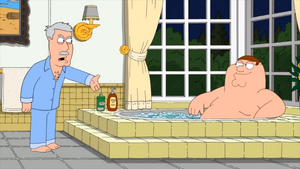 Peter Poops in Carter's Bathtub