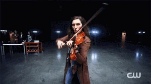 Izzy Bowin using her powers in The Flash