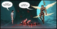 The Iron Will as William seeing The Director Avatar dissolving by Sophia.