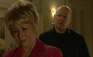 Phil is asked by Peggy to kill Archie in retribution for betraying their family with his lies and deceit (2009).
