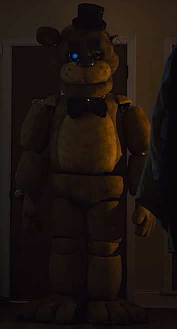 Golden Freddy And Abby FnAF Movie Scene