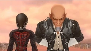 The boss fights with Master Xehanort and Vanitas together, Master Xehanort alone, and Terra-Xehanort.