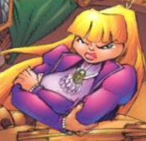 Lucrezia-Issue5cover.jpg (37 KB) Lucrezia on the cover of issue #5 of the original print comic.